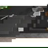 Mexen Leo 1-compartment granite sink with a drip tray and kitchen mixer tap Carla, spotted black - 6501-76-670700-00