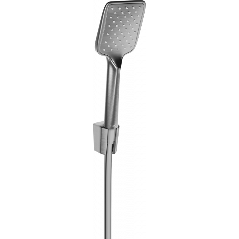 Mexen R-62 point shower set, graphite - 785625052-66