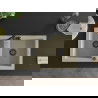 Mexen Mario 2-compartment granite sink with a kitchen mixer tap Carla, Beige - 6504-69-670700-70