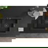 Mexen Mario 2-compartment granite sink with a kitchen mixer tap Carla, Black - 6504-77-670700-70-B