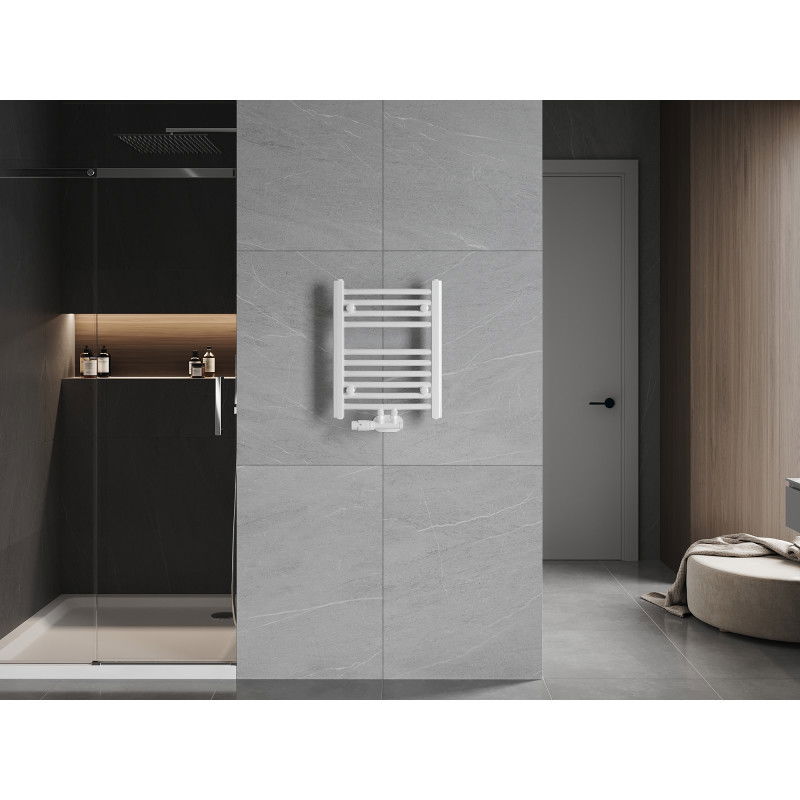 Mexen Ares bathroom radiator 500 x 400 mm, 179 W, white - W102-0500-400-00-20