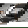 Mexen Ares bathroom radiator 500 x 400 mm, 179 W, Black - W102-0500-400-00-70