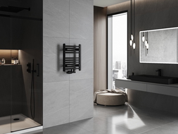 Mexen Ares bathroom radiator 500 x 400 mm, 179 W, Black - W102-0500-400-00-70