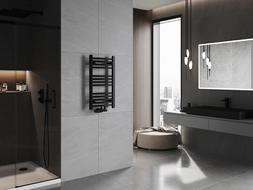 Mexen Ares bathroom radiator 700 x 400 mm, 240 W, Black - W102-0700-400-00-70