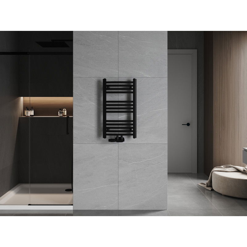 Mexen Ares bathroom radiator 700 x 400 mm, 240 W, black - W102-0700-400-00-70