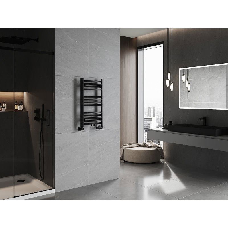 Mexen Ares bathroom radiator 700 x 400 mm, 240 W, black - W102-0700-400-00-70