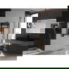 Mexen Ares bathroom radiator 900 x 500 mm, 372 W, Black - W102-0900-500-00-70