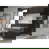 Mexen Ares bathroom radiator 1200 x 500 mm, 420 W, chrome - W102-1200-500-00-01