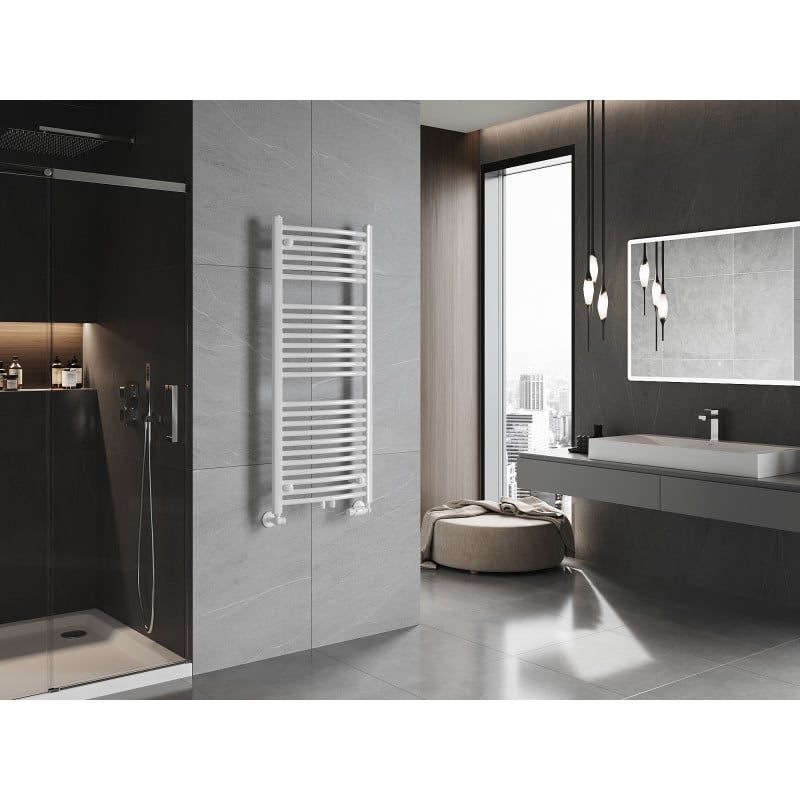 Mexen Ares bathroom radiator 1200 x 500 mm, 531 W, white - W102-1200-500-00-20