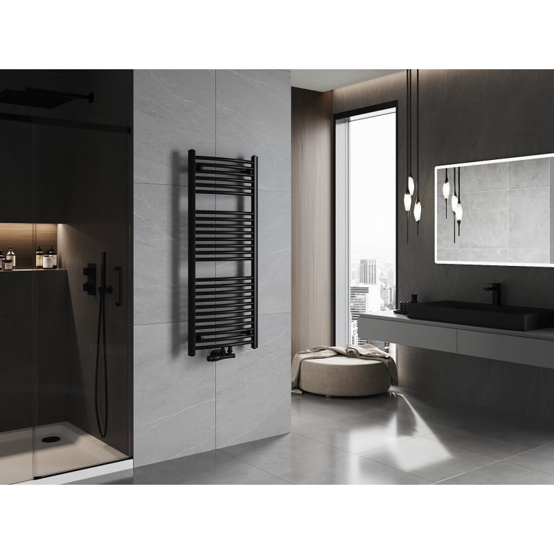 Mexen Ares bathroom radiator 1200 x 500 mm, 531 W, black - W102-1200-500-00-70