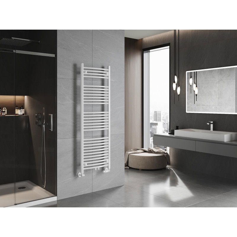 Mexen Ares Bathroom Radiator 1500 x 500 mm, 630 W, White - W102-1500-500-00-20