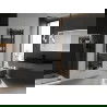 Mexen Ares bathroom radiator 1500 x 500 mm, 630 W, Black - W102-1500-500-00-70