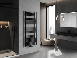 Mexen Ares bathroom radiator 1500 x 600 mm, 733 W, Black - W102-1500-600-00-70
