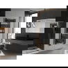 Mexen Ares bathroom radiator 1500 x 600 mm, 733 W, Black - W102-1500-600-00-70