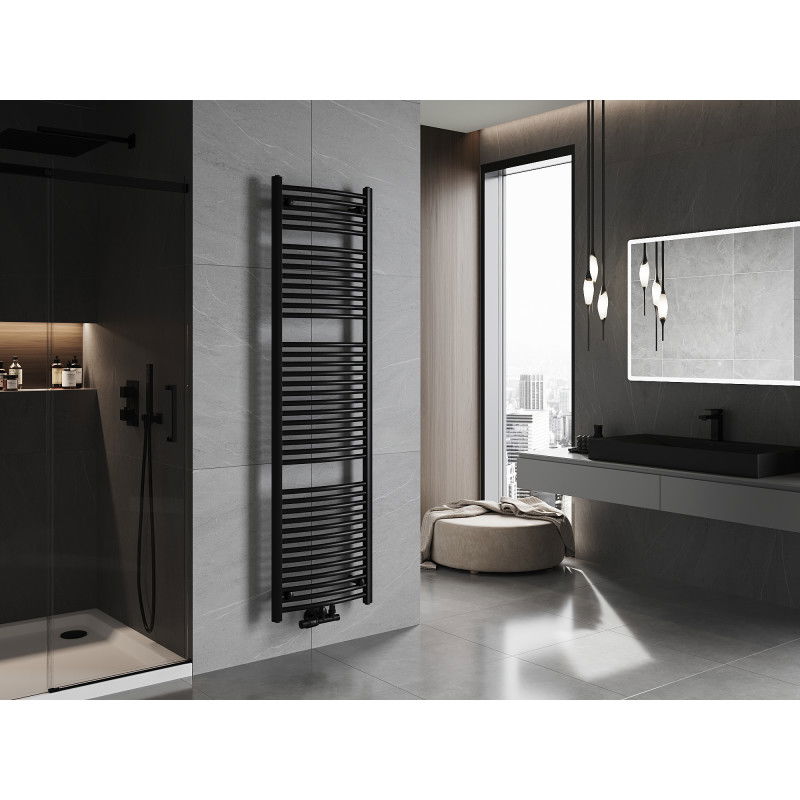 Mexen Ares bathroom radiator 1800 x 500 mm, 820 W, black - W102-1800-500-00-70