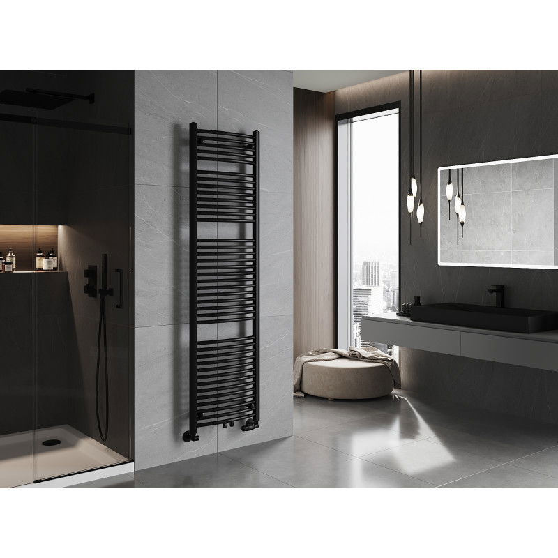 Mexen Ares bathroom radiator 1800 x 500 mm, 820 W, black - W102-1800-500-00-70