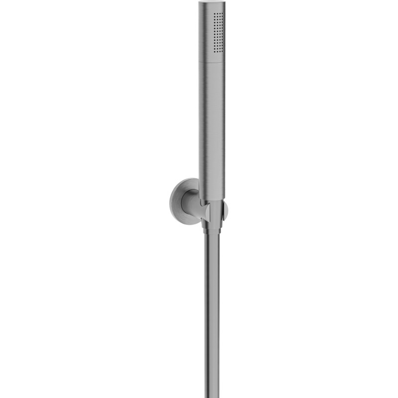 Mexen R-70 point shower set, brushed gun gray - 785705051-66