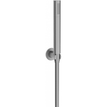 Mexen R-70 point shower set, brushed gun gray - 785705051-66