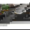 Mexen Vito 1-compartment granite sink with a kitchen mixer tap Carla, spotted black - 6503-76-670700-50