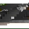 Mexen Vito 1-compartment granite sink with a kitchen mixer tap Carla, Black - 6503-77-670700-00