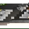 Mexen Pablo 1-compartment granite sink with a drip tray and kitchen mixer tap Carla, White - 6510-20-670700-70