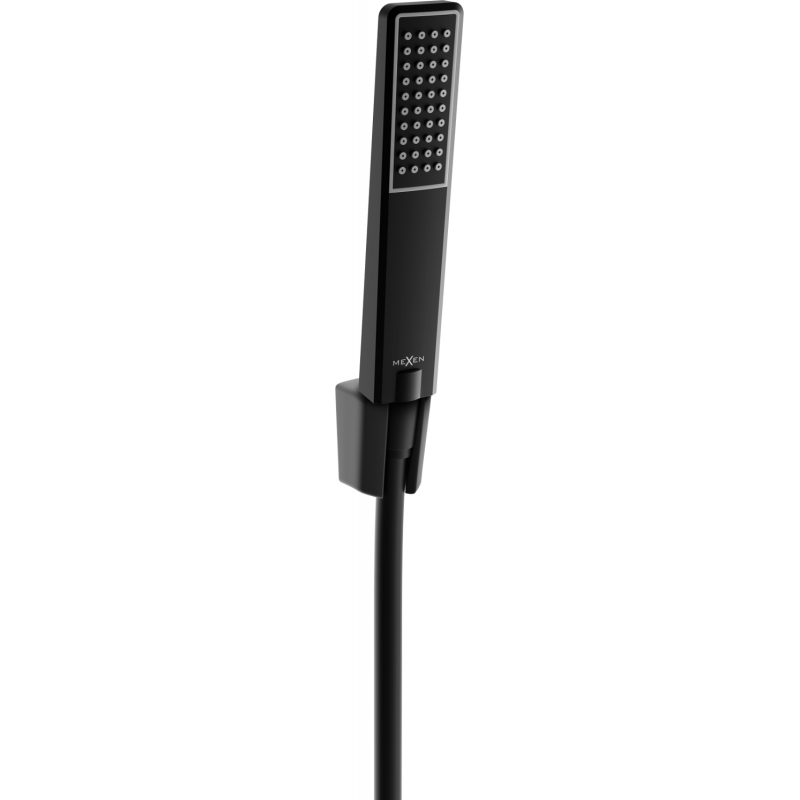 Mexen R-72 point shower set, black - 785725052-70