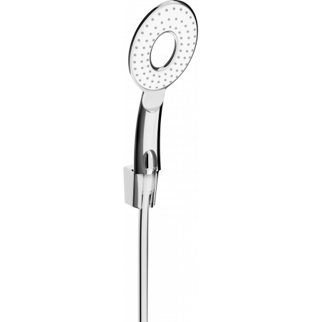Mexen R-73 spot shower set, Chrome/White - 785735052-02