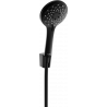 Mexen R-74 spot shower set, Black - 785745052-70