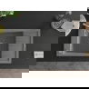 Mexen Elias 1-compartment granite sink with a drip tray and kitchen mixer tap Carla, Grey - 6511-71-670700-00