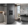 Mexen Mars bathroom radiator 500 x 400 mm, 178 W, Black - W110-0500-400-00-70
