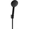 Mexen R-75 spot shower set, Black - 785755052-70