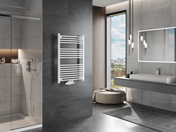 Mexen Mars bathroom radiator 900 x 600 mm, 430 W, White - W110-0900-600-00-20