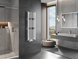 Mexen Mars bathroom radiator 1200 x 400 mm, 439 W, White - W110-1200-400-00-20