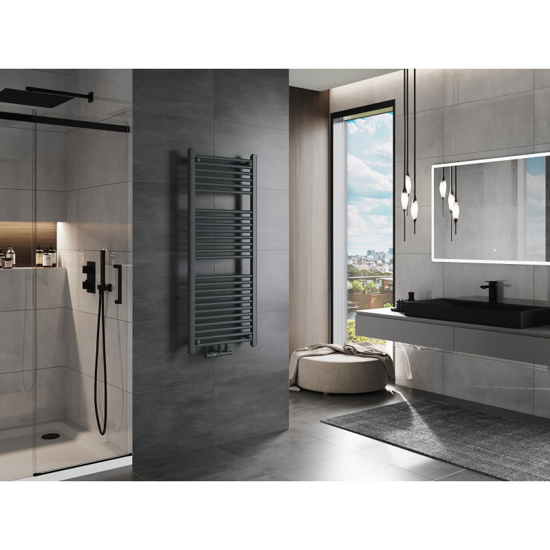 Mexen Mars bathroom radiator 1200 x 500 mm, 528 W, anthracite - W110-1200-500-00-66
