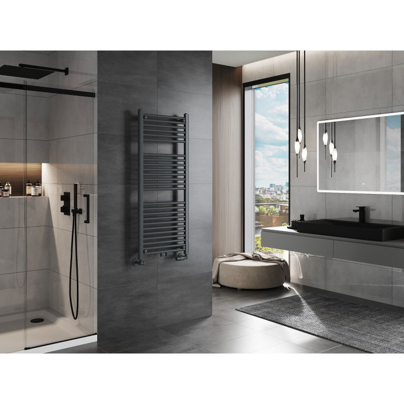 Mexen Mars bathroom radiator 1200 x 500 mm, 528 W, anthracite - W110-1200-500-00-66