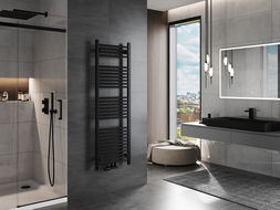 Mexen Mars bathroom radiator 1500 x 500 mm, 626 W, Black - W110-1500-500-00-70