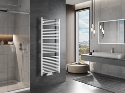 Mexen Mars bathroom radiator 1500 x 600 mm, 729 W, White - W110-1500-600-00-20
