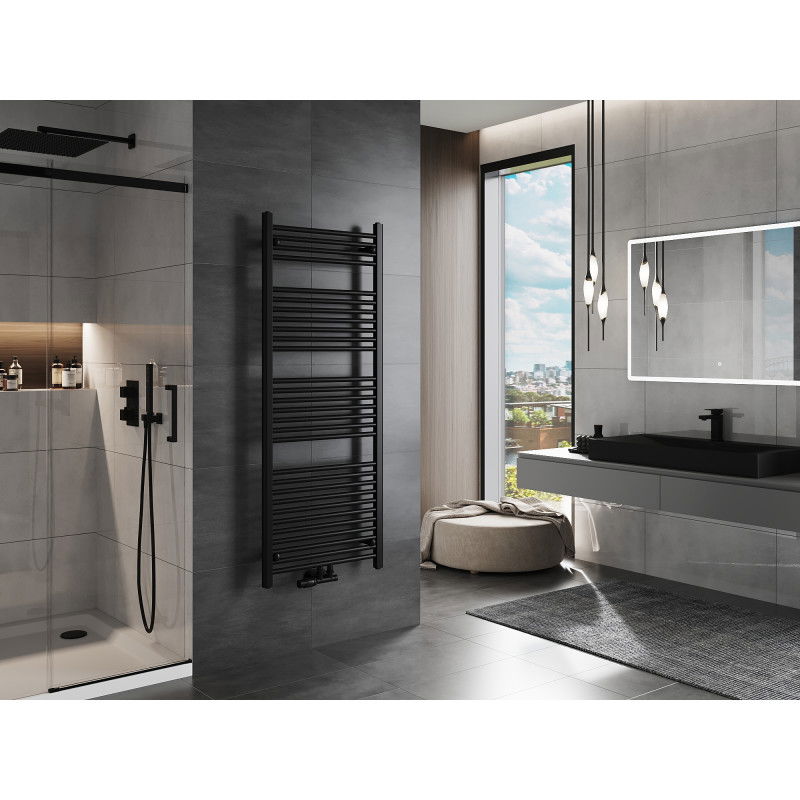 Mexen Mars bathroom radiator 1500 x 600 mm, 729 W, black - W110-1500-600-00-70