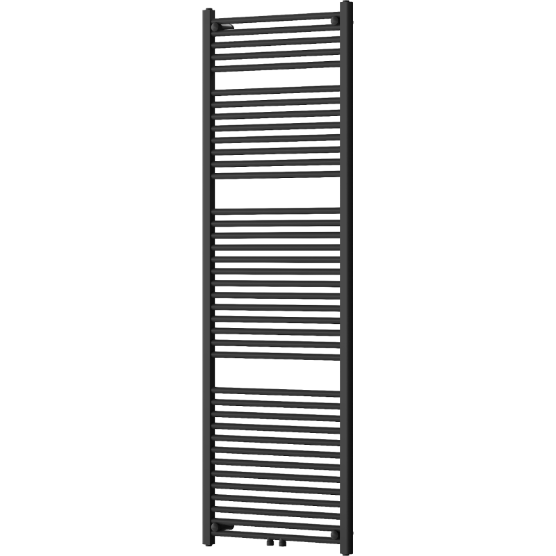 Mexen Mars 1800 x 600 mm Bathroom Radiator, 953 W, Black - W110-1800-600-00-70