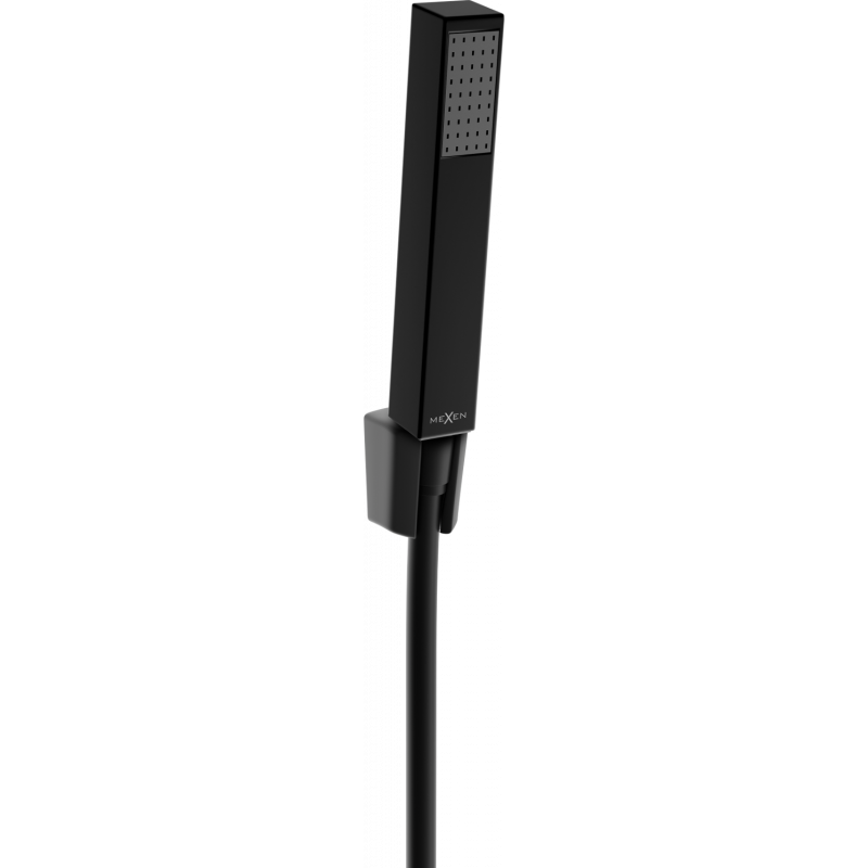 Mexen R-77 point shower set, black - 785775052-70