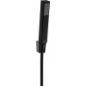 Mexen R-77 point shower set, black - 785775052-70