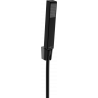 Mexen R-77 spot shower set, Black - 785775052-70