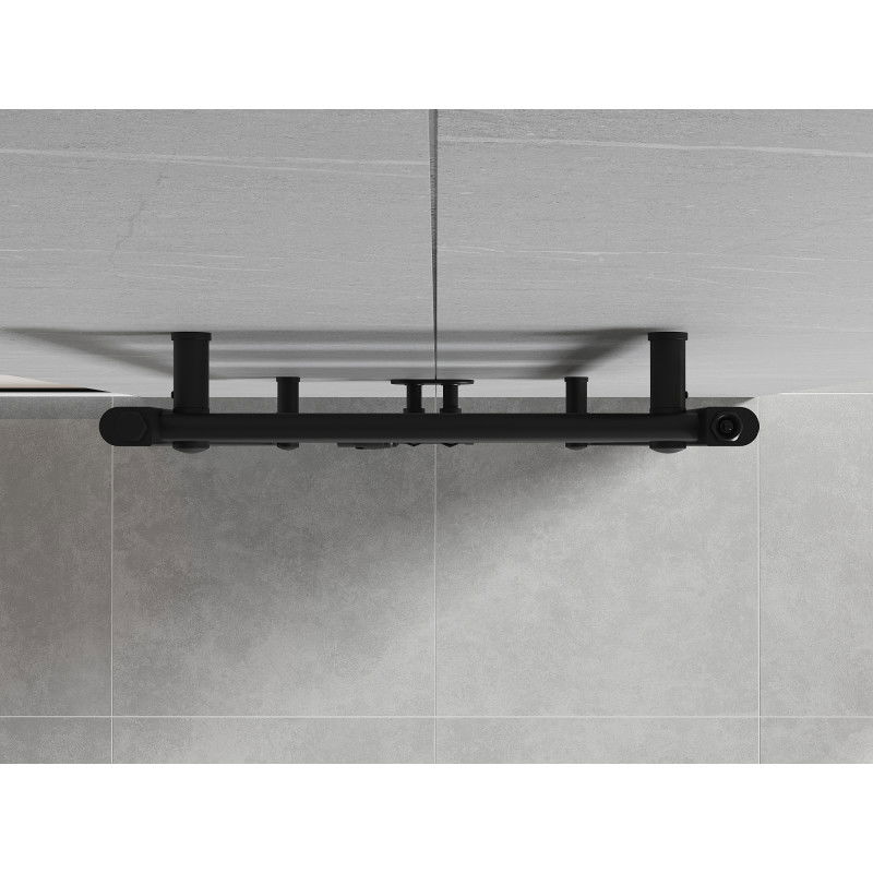Mexen Mars bathroom radiator 900 x 500 mm, 370 W, black - W110-0900-500-00-70