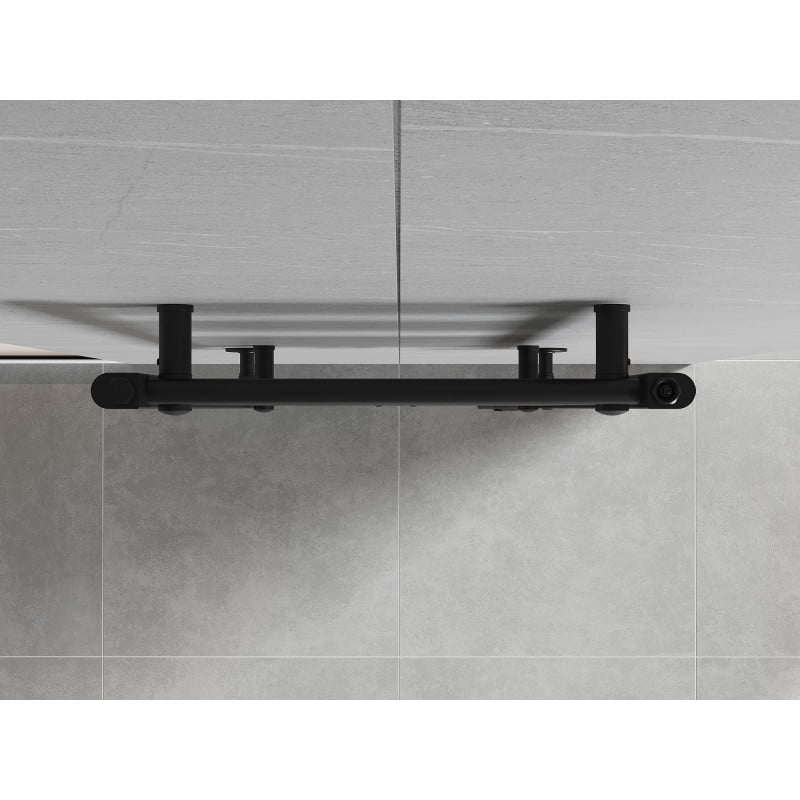 Mexen Mars bathroom radiator 900 x 500 mm, 370 W, black - W110-0900-500-00-70