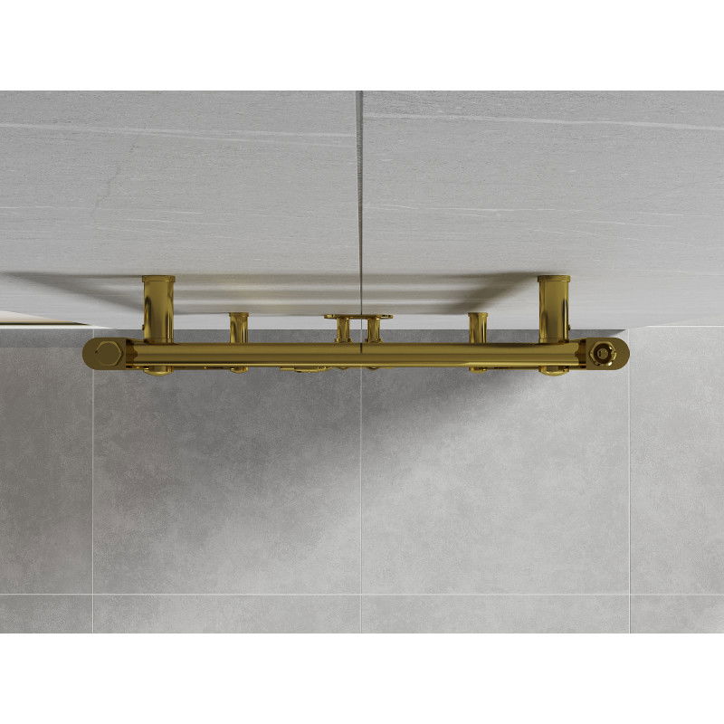Mexen Mars Bathroom Radiator 1200 x 500 mm, 417 W, Gold - W110-1200-500-00-50