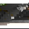 Mexen Elias 1-compartment granite sink with a drip tray and kitchen mixer tap Carla, Black - 6511-77-670700-50