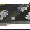 Mexen Diego 1-compartment granite sink with a kitchen mixer tap Carla, White - 6512-20-670700-70