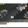 Mexen Diego 1-compartment granite sink with a kitchen mixer tap Carla, Grey - 6512-71-670700-00