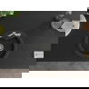 Mexen Diego 1-compartment granite sink with a kitchen mixer tap Carla, Black - 6512-77-670700-00