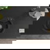 Mexen Diego 1-compartment granite sink with a kitchen mixer tap Carla, Black - 6512-77-670700-70